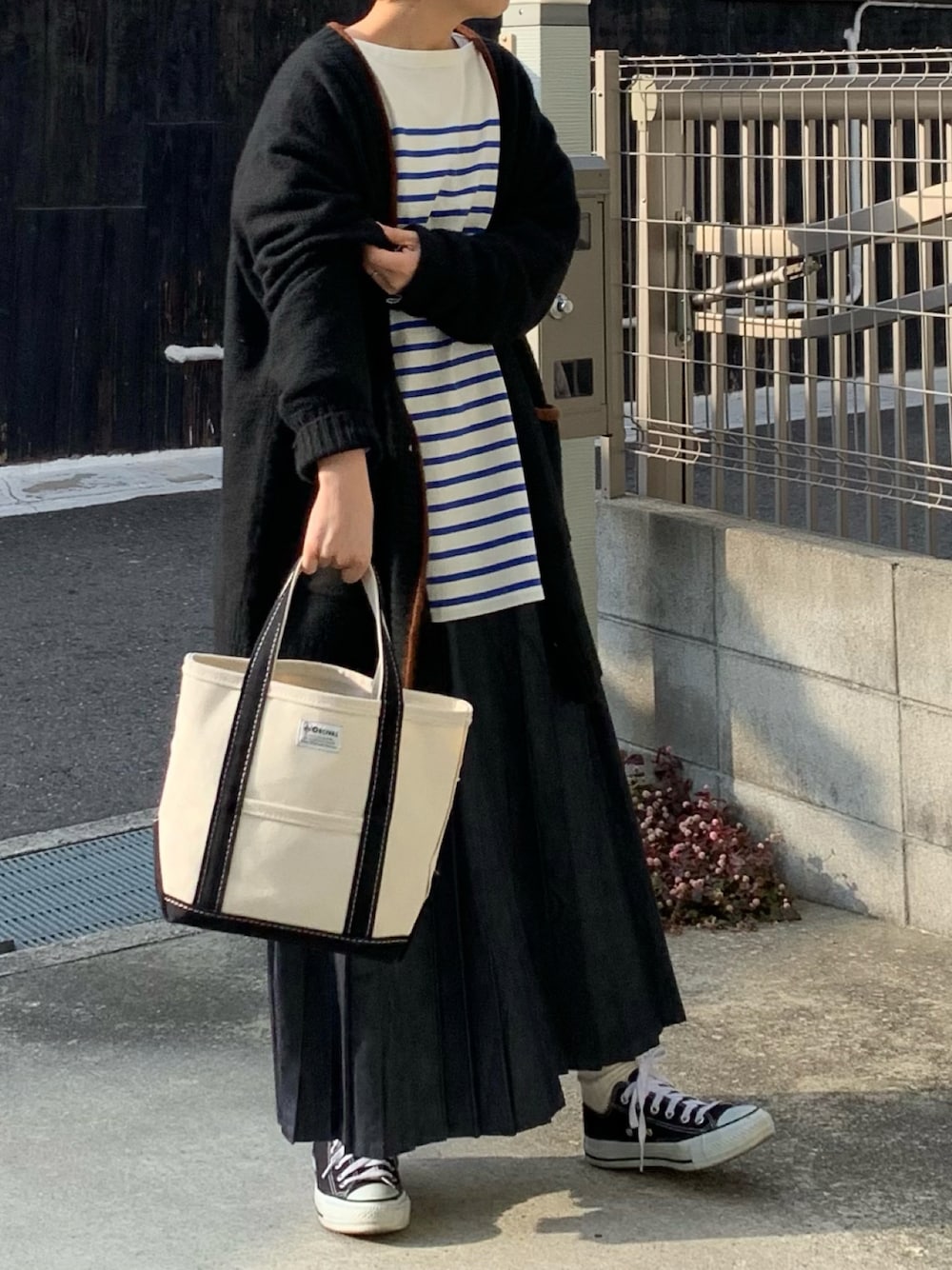 machiko｜ORCIVALのトートバッグを使った冬コーディネート - WEAR