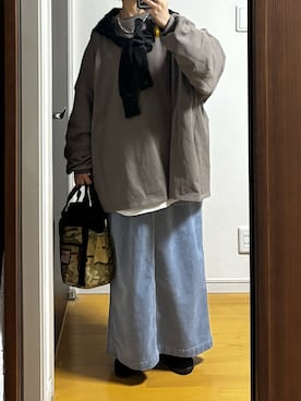 「Java（ジャバ）のアイテム」を使った、machikoさん（骨格ウェーブ・レディース・155cm）の秋コーディネート