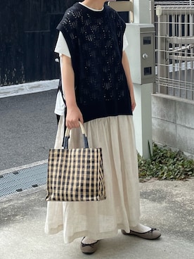 machikoさん（レディース・155cm）の夏コーディネート