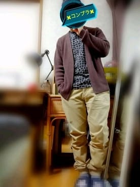 「TopIsm（トップイズム）のアイテム（パンツ）」を使った、©︎hiviGさん（メンズ・160cm）の春コーディネート
