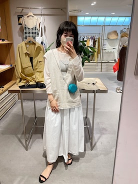 rionaさん（レディース・158cm）の夏コーディネート