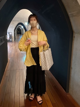 rionaさん（レディース・158cm）の夏コーディネート