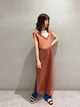 rionaさん（レディース・158cm）の夏コーディネート