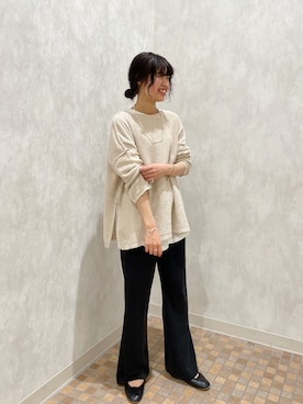 rionaさん（レディース・158cm）の冬コーディネート