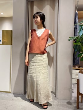 rionaさん（レディース・158cm）の夏コーディネート