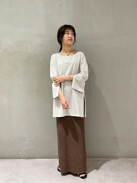 rionaさん（レディース・158cm）の夏コーディネート