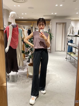 rionaさん（レディース・158cm）の夏コーディネート