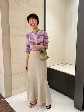 rionaさん（レディース・158cm）の春コーディネート