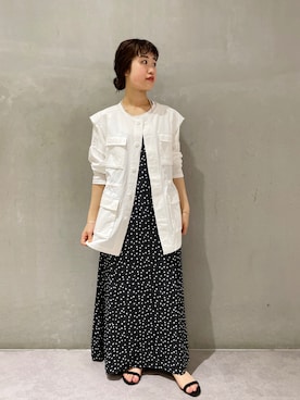 rionaさん（レディース・158cm）の春コーディネート