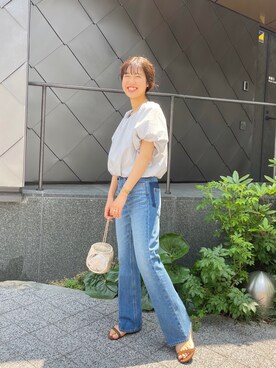 rionaさん（レディース・158cm）の夏コーディネート