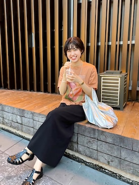 rionaさん（レディース・158cm）の秋コーディネート