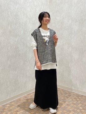 rionaさん（レディース・158cm）の秋コーディネート