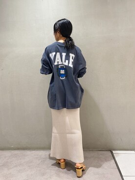 「Omekashi（オメカシ）のFABIO ストラップヒールサンダル（サンダル）」を使った、rionaさん（レディース・158cm）の秋コーディネート
