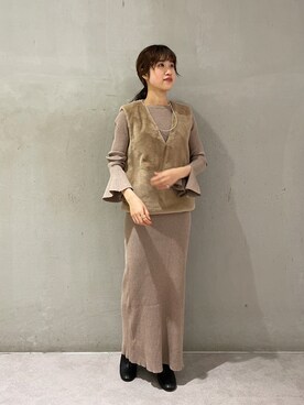 rionaさん（レディース・158cm）の秋コーディネート