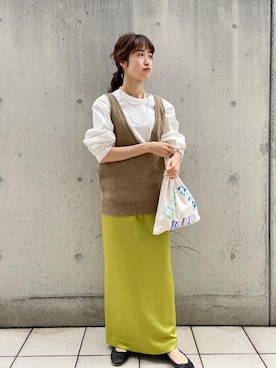 「秋色コーデ」｜「アイテム（アクセサリー）」を使った、rionaさん（レディース・158cm）の秋コーディネート