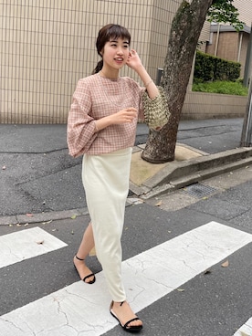 rionaさん（レディース・158cm）の春コーディネート