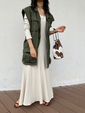 rionaさん（レディース・158cm）の秋コーディネート