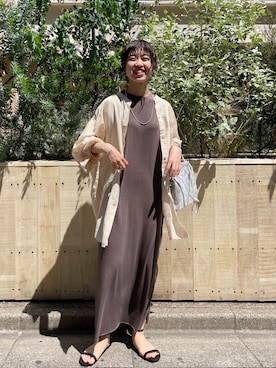 rionaさん（レディース・158cm）の夏コーディネート