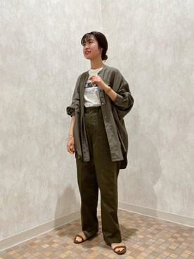 rionaさん（レディース・158cm）の夏コーディネート