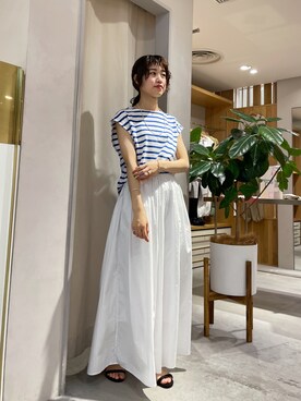 rionaさん（レディース・158cm）の夏コーディネート