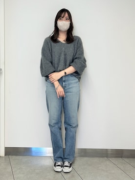 「YANUK（ヤヌーク）のアイテム」を使った、waka@lionheartさん（レディース・165cm）の春コーディネート