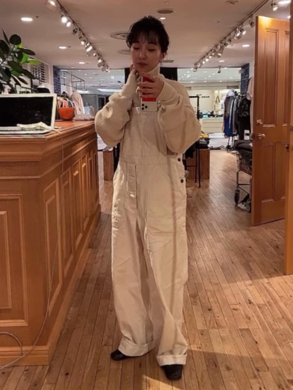 THE SHINZONEのサロペット/オーバーオールを使った人気ファッション