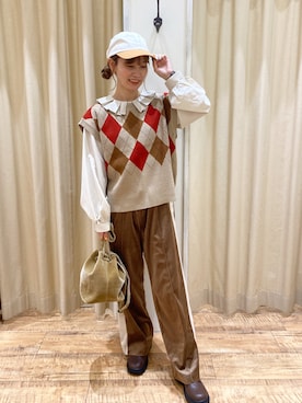 りえさん(レディース・156cm)の秋コーディネート