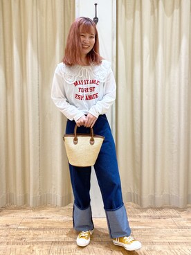 りえさん（レディース・156cm）の春コーディネート