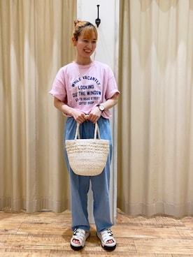 りえさん（レディース・156cm）の夏コーディネート