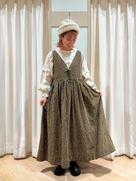 「ゆべしコラボ」｜りえさん（レディース・156cm）の秋コーディネート