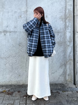 「アイテム（シューズ）」を使った、miiさん（レディース・162cm）の冬コーディネート