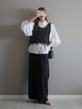 「BONLECILL（ボンルシール）のアイテム」を使った、miiさん（レディース・162cm）の春コーディネート