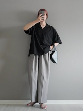 「GOLDY（ゴールディ）のアイテム（ピアス（両耳用））」を使った、miiさん（レディース・162cm）の夏コーディネート