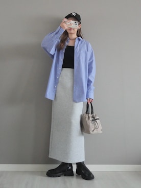 「GOLDY（ゴールディ）のアイテム」を使った、miiさん（レディース・162cm）の春コーディネート