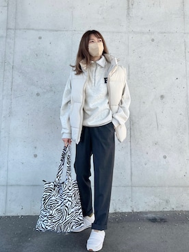 miiさん（レディース・162cm）の冬コーディネート