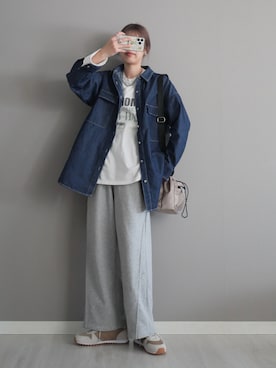 「notch.（ノッチ）のアイテム」を使った、miiさん（レディース・162cm）の春コーディネート