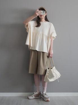 「reca（レカ）のアイテム」を使った、miiさん（レディース・162cm）の夏コーディネート