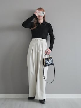 「YENNA（イェンナ）のアイテム」を使った、miiさん（レディース・162cm）の春コーディネート