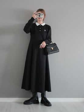 「アイテム（シューズ）」を使った、miiさん（レディース・162cm）の秋コーディネート