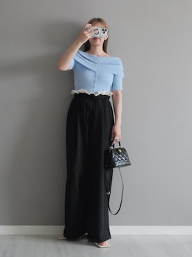 「METROCITY（メトロシティ）のアイテム」を使った、miiさん（レディース・162cm）の夏コーディネート