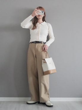 「GOLDY（ゴールディ）のアイテム」を使った、miiさん（レディース・162cm）の春コーディネート