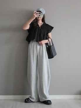 「tiptop（ティップトップ）のアイテム」を使った、miiさん（レディース・162cm）の夏コーディネート