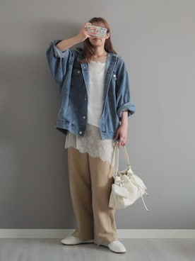 「florist（フローリスト）のアイテム」を使った、miiさん（レディース・162cm）の春コーディネート