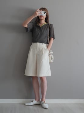 「METROCITY（メトロシティ）のアイテム」を使った、miiさん（レディース・162cm）の夏コーディネート