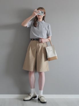 「cava cava（サヴァサヴァ）のアイテム」を使った、miiさん（レディース・162cm）の夏コーディネート