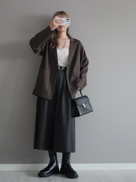 「アイテム（ピアス（両耳用））」を使った、miiさん（レディース・162cm）の夏コーディネート
