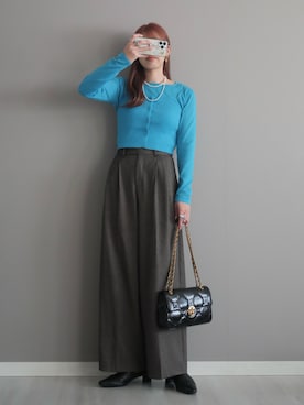 miiさん（レディース・162cm）の冬コーディネート