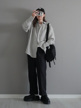 「アイテム（シューズ）」を使った、miiさん（レディース・162cm）の秋コーディネート