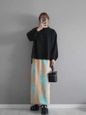 「アイテム（サンダル）」を使った、miiさん（レディース・162cm）の春コーディネート