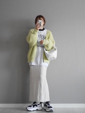 「Lucida（ルシーダ）のアイテム」を使った、miiさん（レディース・162cm）の秋コーディネート